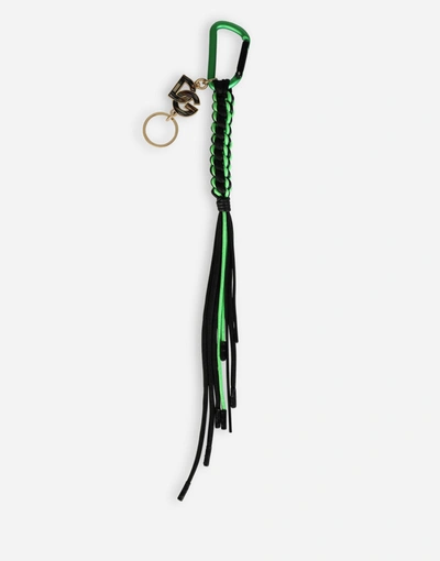 Shop Dolce & Gabbana Scooby Doo Tape Keychain With Dg Logo In Multicolor