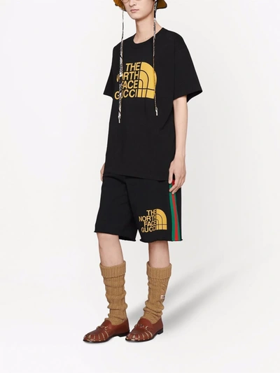Gucci X The North Face Track Shorts In Black | ModeSens