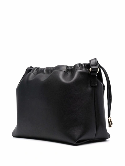 Apc A.p.c. Sac Ninon Mini Bags Recycled Material With Leather Effect In Black
