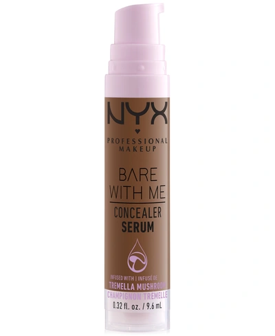 Shop Nyx Professional Makeup Bare With Me Concealer Serum In Mocha
