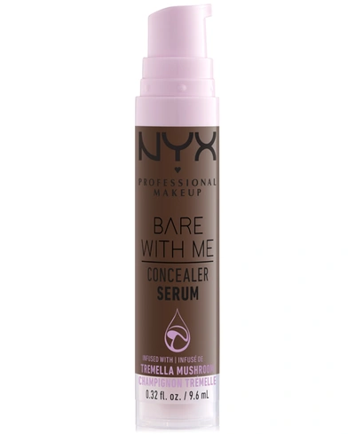 Shop Nyx Professional Makeup Bare With Me Concealer Serum In Deep