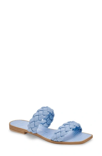 Shop Dolce Vita Indy Slide Sandal In Sky Blue Stella