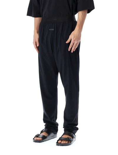 Shop Fear Of God Jersey Lounge Pant In Black