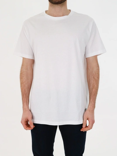 Shop Balmain Oversized White T-shirt