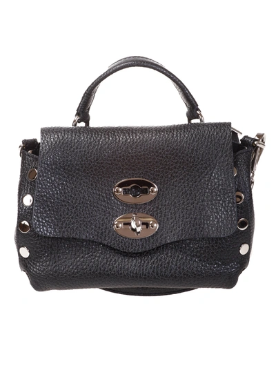 Shop Zanellato Postina Super Baby Bag In Nero