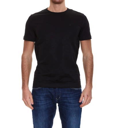 Dondup Logo-detailed T-shirt In Black