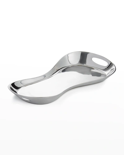 Nambe Morphik Handled Tray