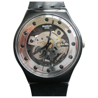 Pre owned Swatch Watch In Black ModeSens