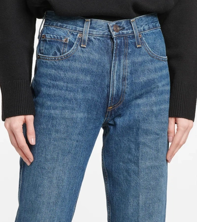 Shop Co High-rise Straight Jeans In Indigo