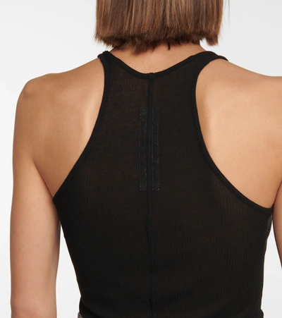 Shop Rick Owens Knit Tank Top In Black