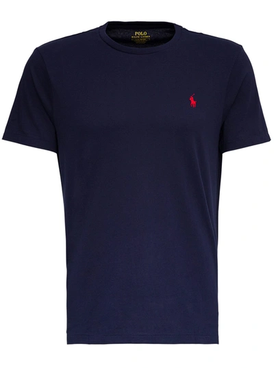 Shop Polo Ralph Lauren T-shirt With Logo In Blu