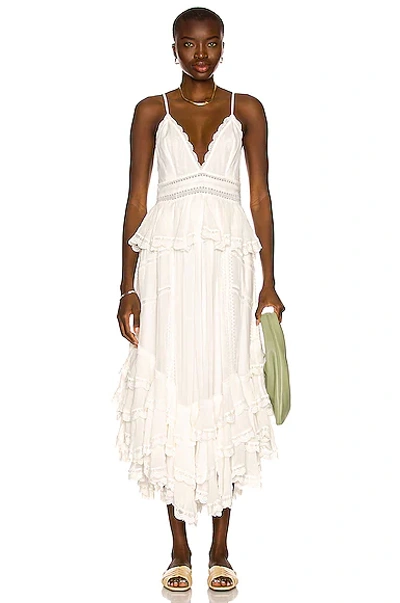 Shop Rococo Sand Mia Maxi Dress In Off White