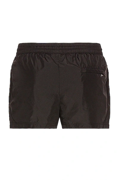 Shop Dolce & Gabbana Beachwear Short In Nero