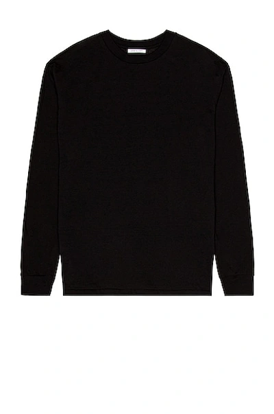 Shop John Elliott Cotton Cashmere Pullover In Black