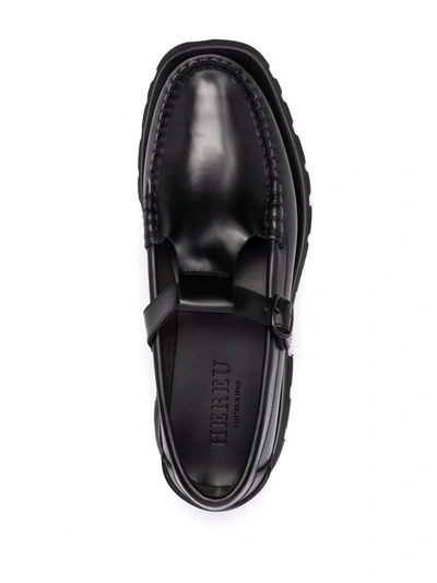 Shop Hereu Alber T-bar Loafers In Schwarz