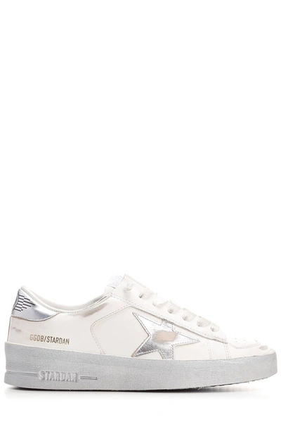 Shop Golden Goose Deluxe Brand Stardan Sneakers In White