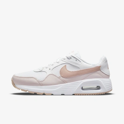 Shop Nike Air Max Sc Women's Shoes In White,barely Rose,pink Oxford