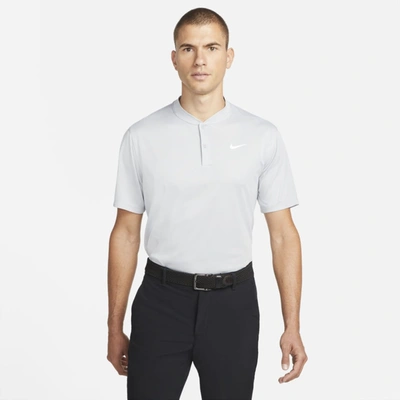 Shop Nike Men's Dri-fit Victory Golf Polo In Grey