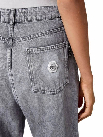 Shop Philipp Plein Loose-fit Jeans In Blue