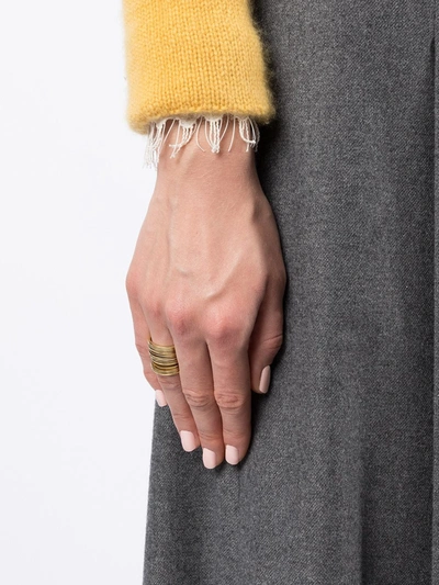 Disa Allsopp 18kt Yellow Gold Round Stack Ring In Gold