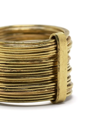 Disa Allsopp 18kt Yellow Gold Round Stack Ring In Gold