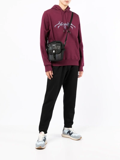 Daily Paper Logo-print Hoodie In Red
