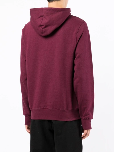 Daily Paper Logo-print Hoodie In Red