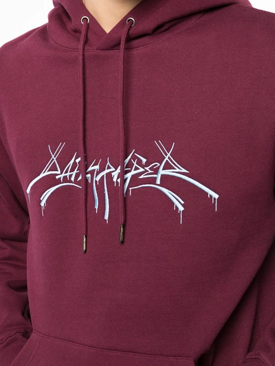 Daily Paper Logo-print Hoodie In Red