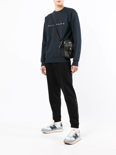 Shop Daily Paper Logo-print Sweatshirt In Blue