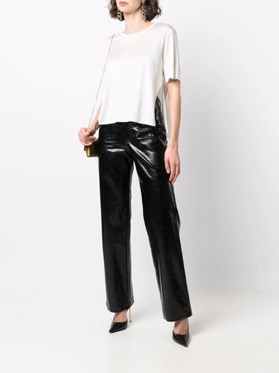 Shop Tom Ford Side Slit T-shirt In Neutrals