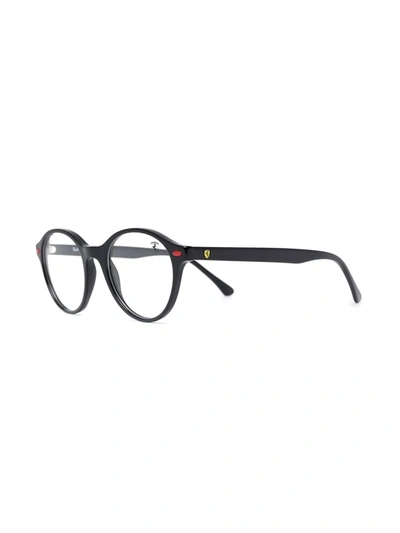 Ray Ban Tortoiseshell-frame Glasses In Black