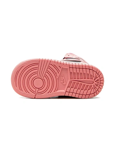 Jordan 1 Mid "coral Chalk" Sneakers In Pink
