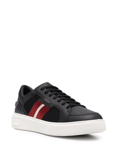 Shop Bally Melys Low-top Sneakers In Schwarz