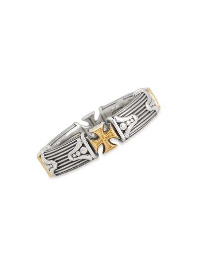 Shop Konstantino Women's Delos 2.0 Iconic Order Finesse 18k Gold & Sterling Silver Ring