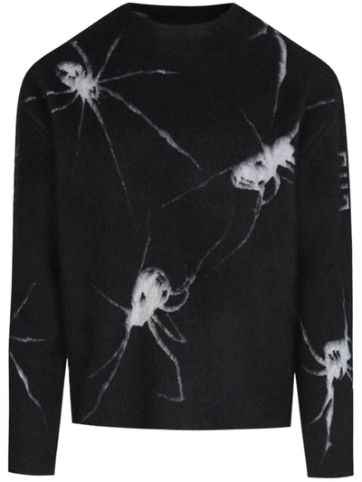 Shop Givenchy X Chito Crewneck Spider Sweater In Black