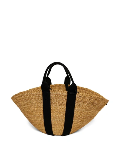 Shop Muun Sophie Natural Straw Tote In Neutral