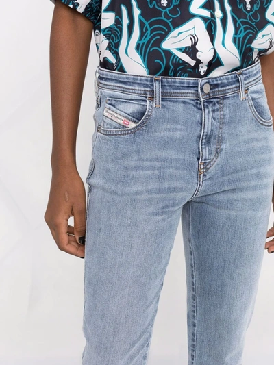 Diesel Babhila Skinny Jeans In Blue