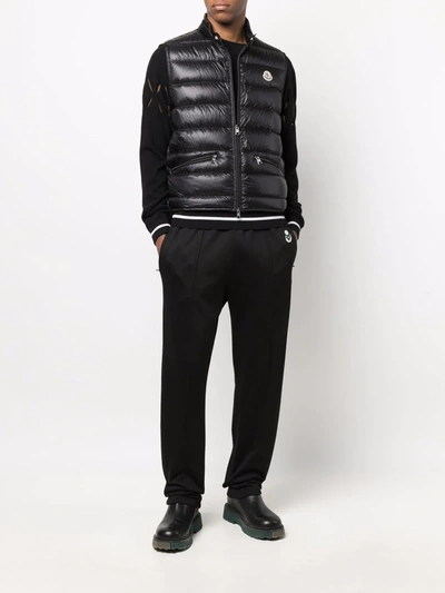 Moncler Gui Black Quilted Shell Gilet | ModeSens