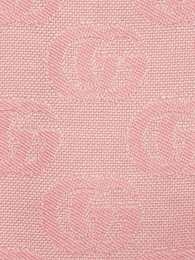 Shop Gucci G Jacquard Shorts In Pink