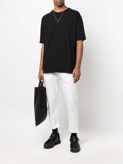 THOM KROM CREW NECK ORGANIC COTTON T-SHIRT 
