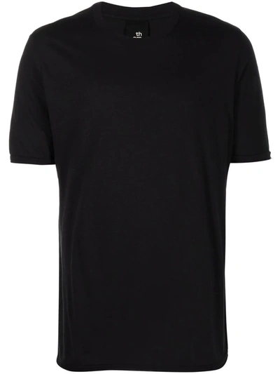 Shop Thom Krom Crewneck Shortsleeved T-shirt In Black