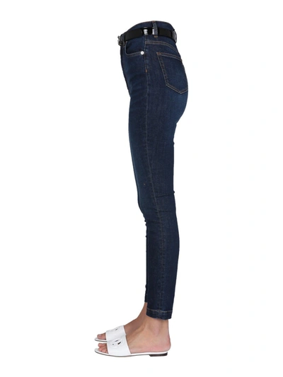 Shop Dolce & Gabbana Skinny Fit Jeans In Denim