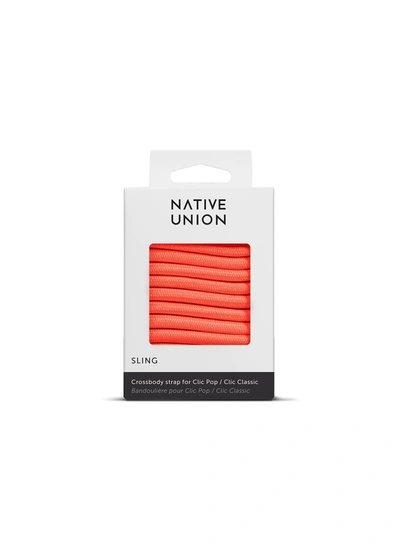 Shop Native Union Nylon Sling Phone Case Crossbody Strap - Oxfire