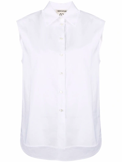 Shop Semicouture Shirts White
