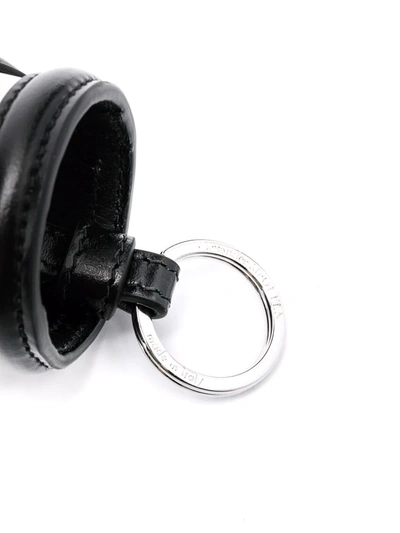 Alexander Mcqueen The Curve Keyholder Case In Black