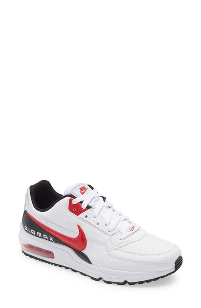 Shop Nike Air Max Ltd 3 Sneaker In 100 White/university Red-black