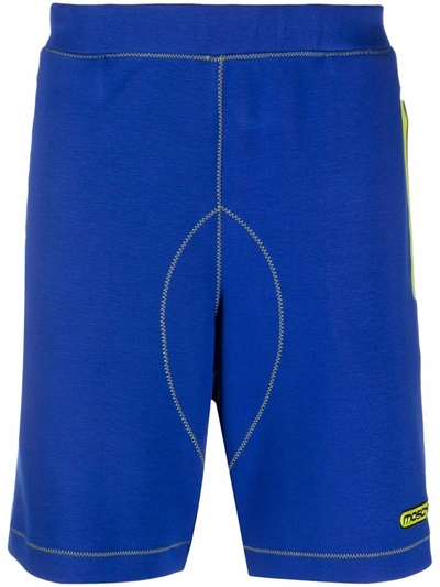 Moschino Logo Short In Violett
