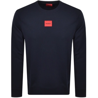 Shop Hugo Diragol 212 Sweatshirt Navy