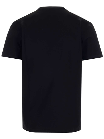 Shop Versace Men's Black Other Materials T-shirt