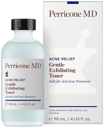 Shop Perricone Md Acne Relief Gentle Exfoliating Toner, 4 oz In No Color